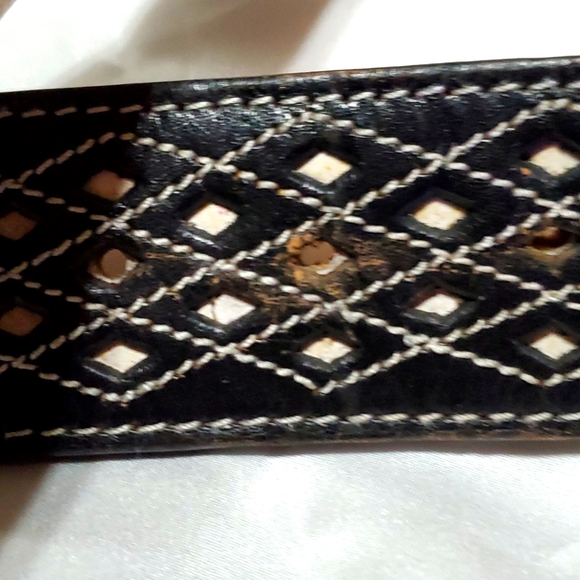 Men's Sz. 36 Leather Belt - Picture 13 of 14